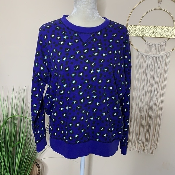 kate spade • cyber tokyo cheetah sweatshirt - Picture 3 of 11